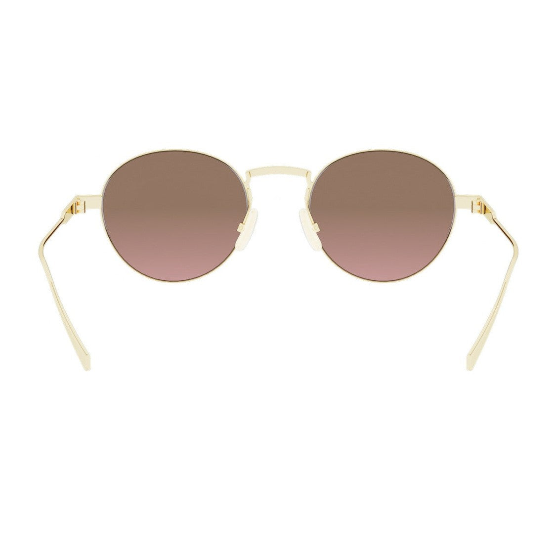 Celine Gold Metal Round Sunglasses