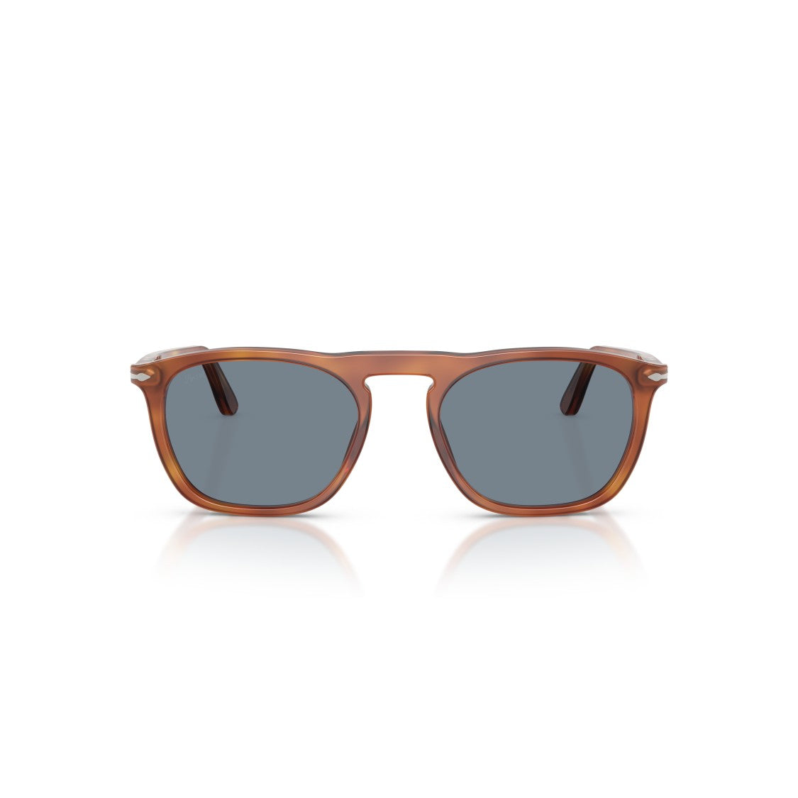 Persol 0Po3391s Translucent Brown Acetate Square Frame Sunglasses