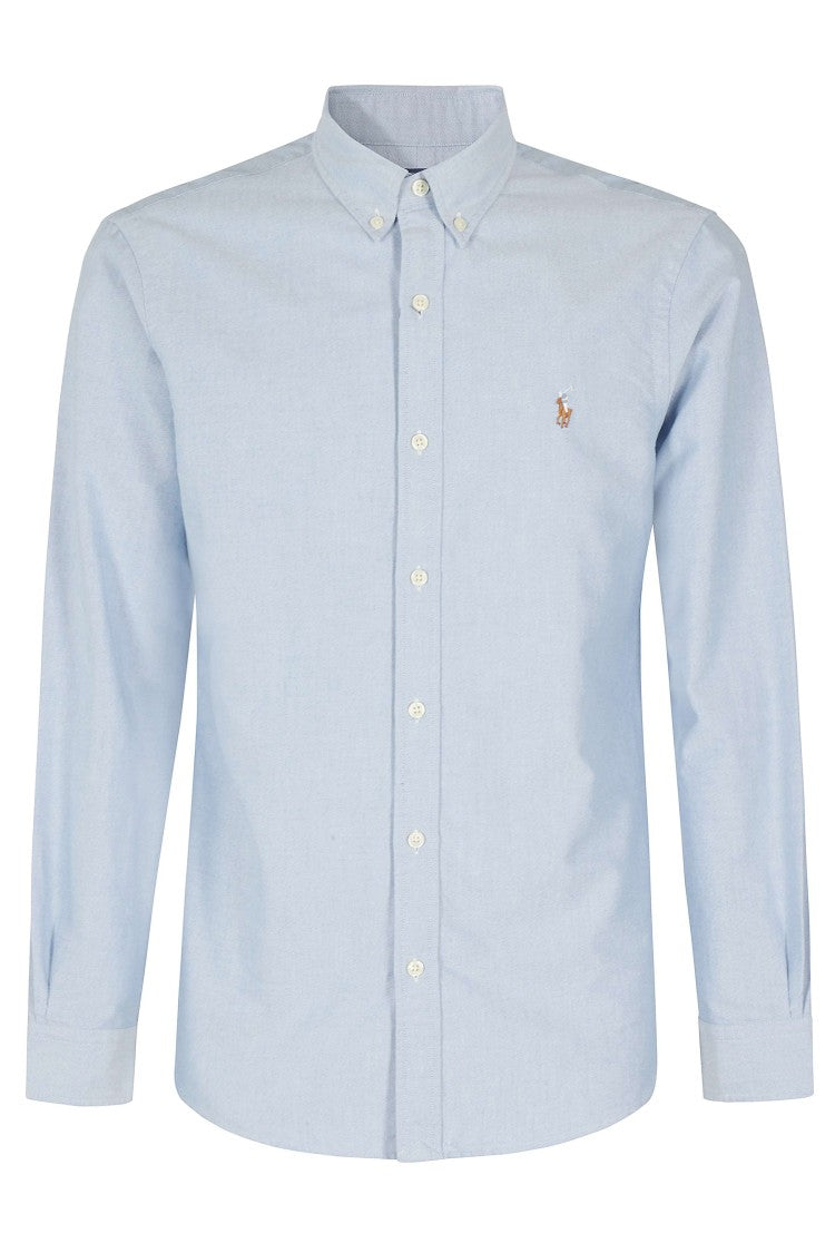 Polo Ralph Lauren Slim-Fit Button-Down Shirt With Embroidered Logo