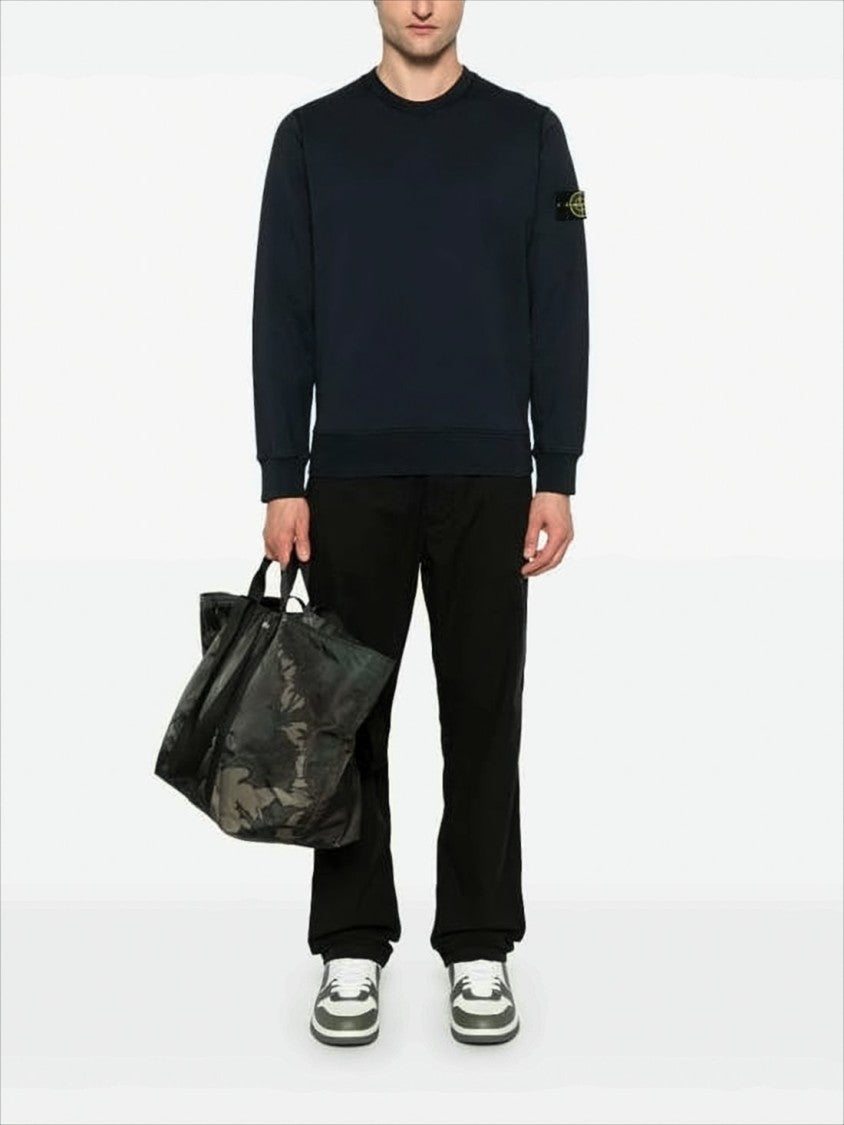 Stone Island Long-Sleeve Crewneck Sweatshirt