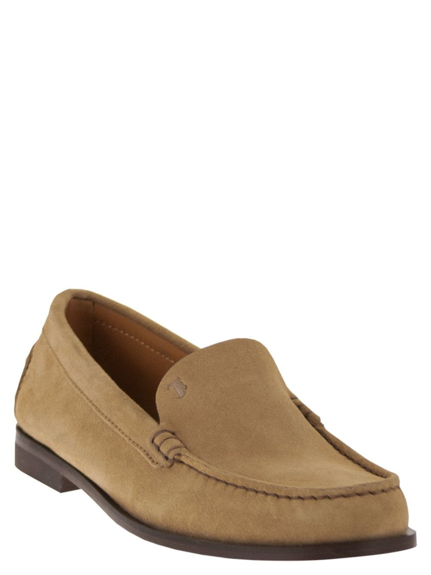 Tod's Suede Leather Loafers