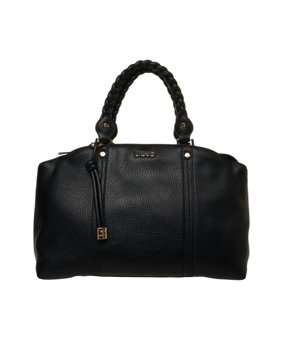 Liu Jo 'Fluida' Hammered Leather Shopper