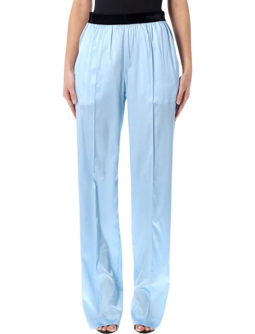 Tom Ford Pj Stretch Silk Satin Pants