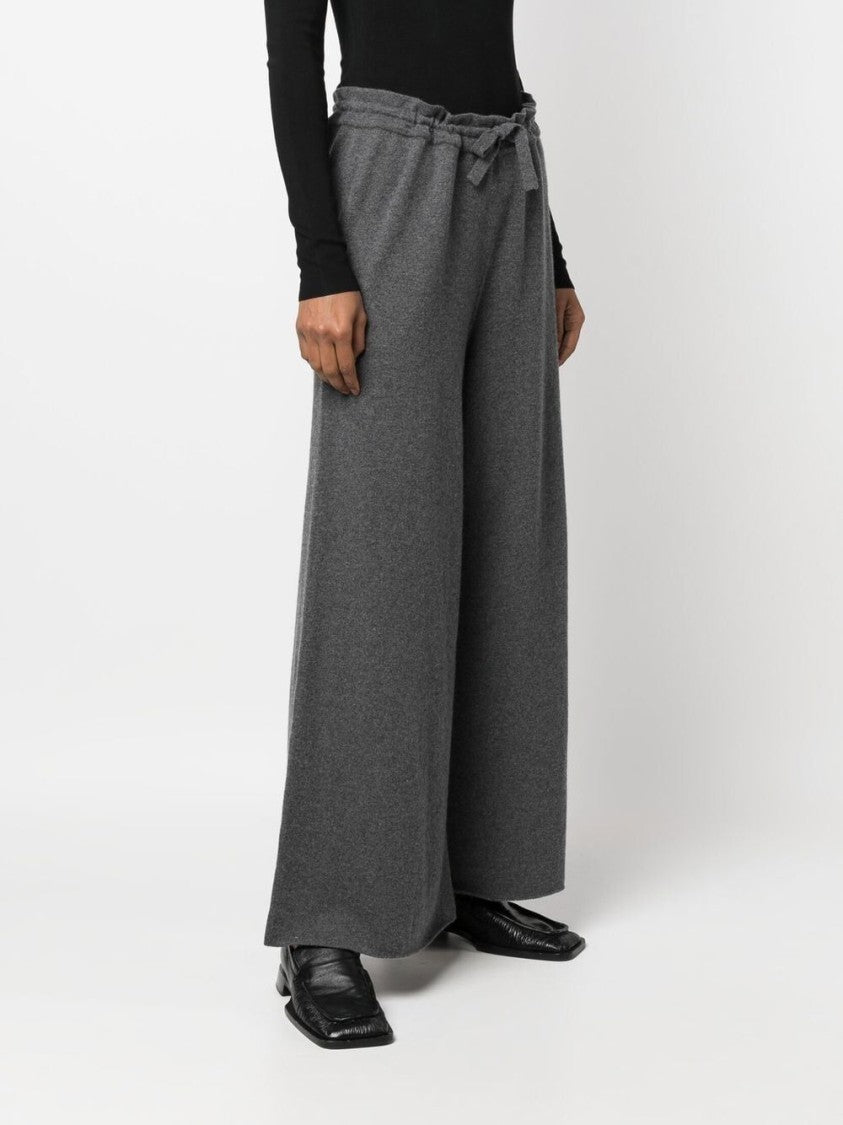 Jil Sander Wide Leg Pants With Drawstring Waistband