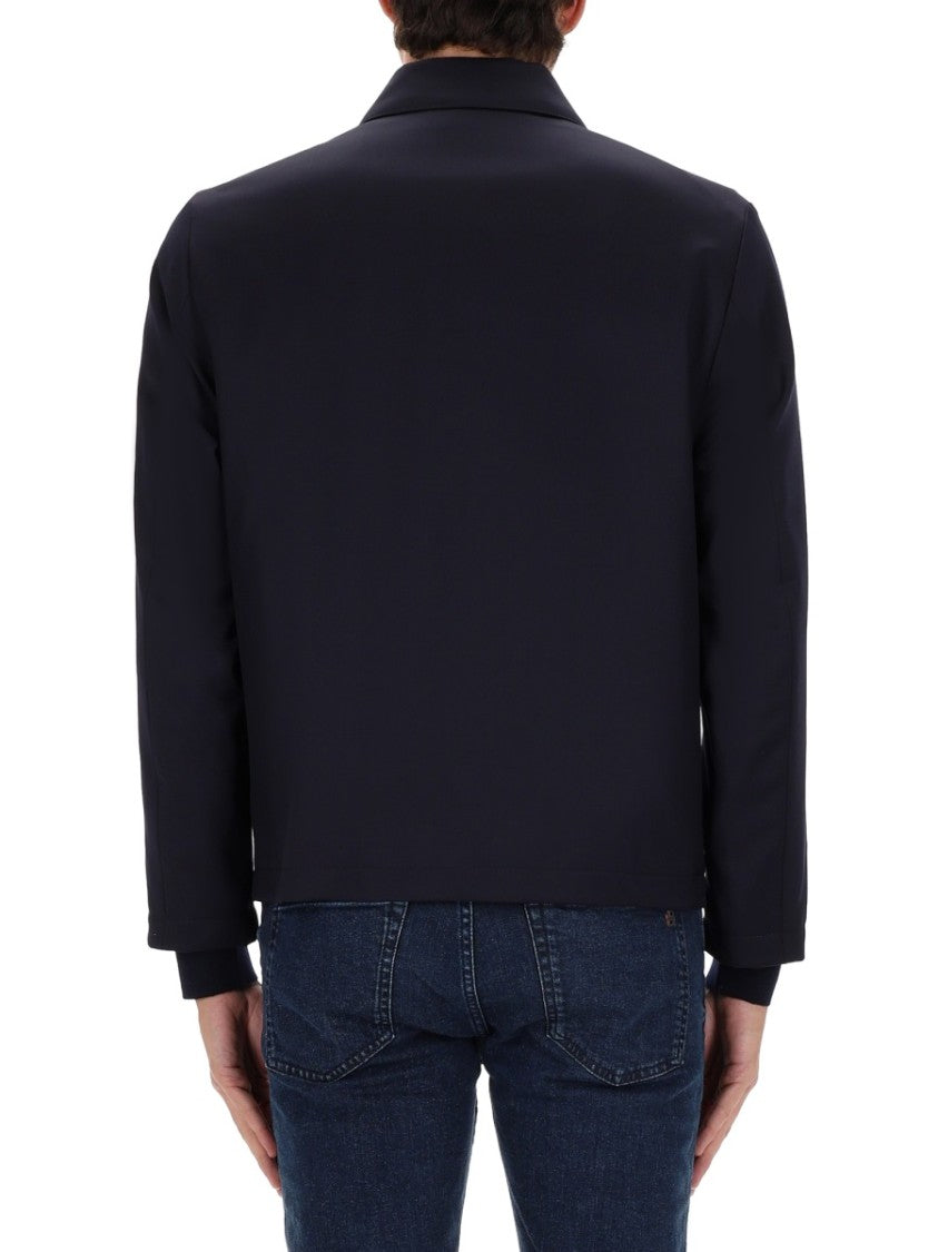 Boss H-Hanry-Wing Slim Fit Virgin Wool Jacket