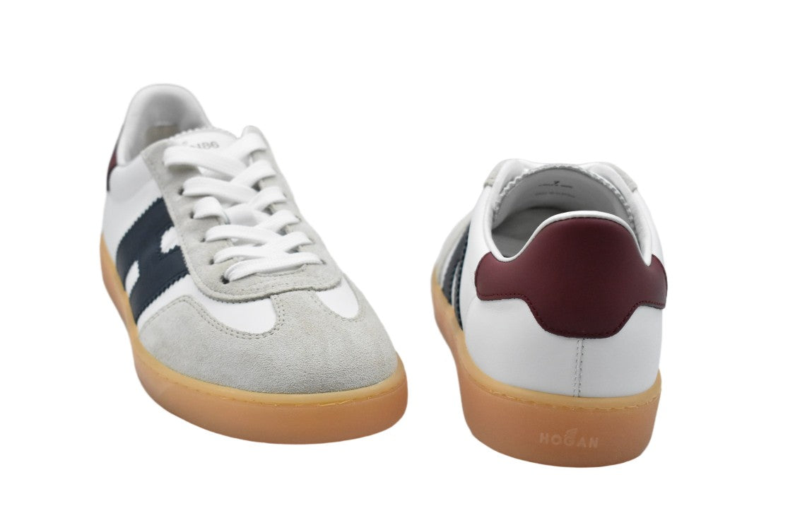 Hogan Blue Laced Elegance Men's Flat Shoes