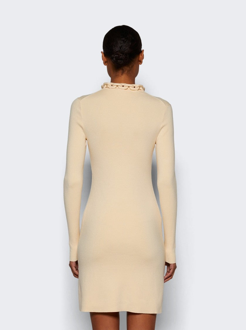Rabanne Short Dress Cream