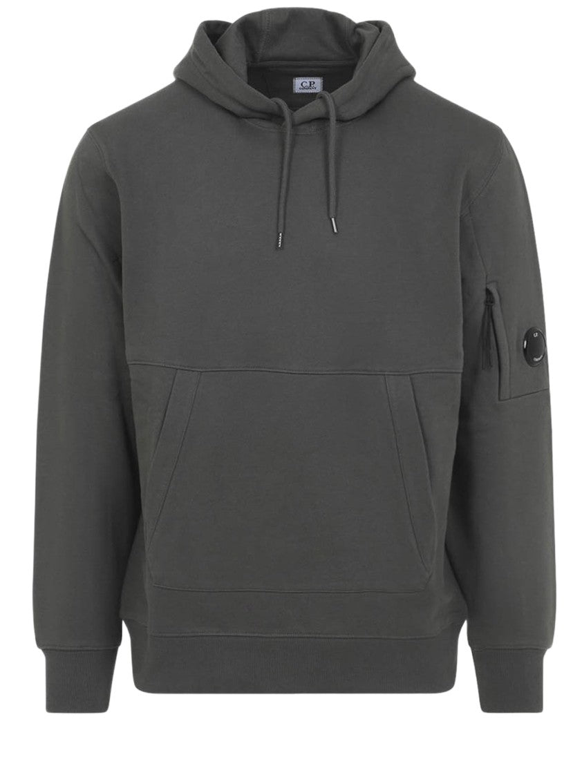 C.P. Company Cotton Blend Hoodie With Distinctive Lens Detail