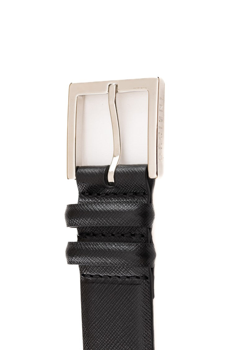 Orciani Classic Saffiano Leather Belt