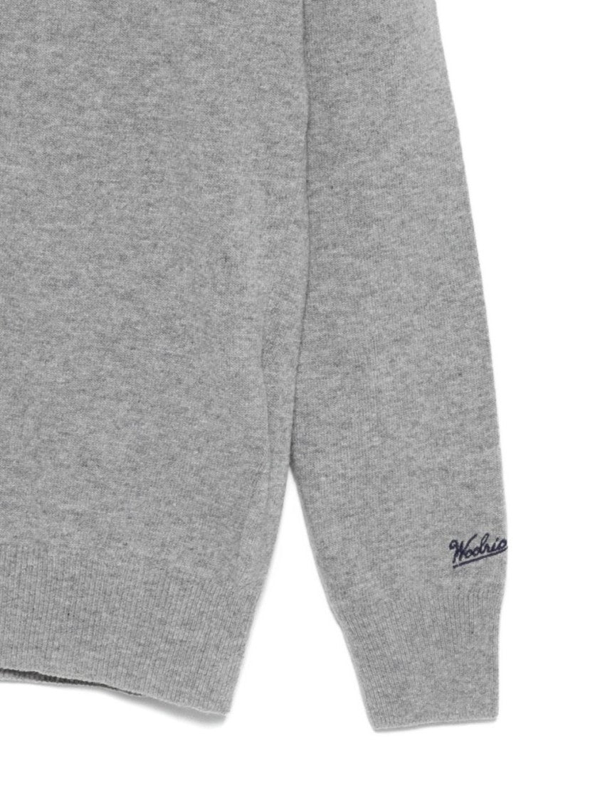 Woolrich Classic Knit Sweater With Ribbed Cuffs