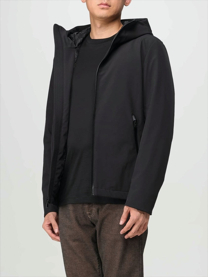 Woolrich Stretch Fabric High Collar Woolrich Jacket