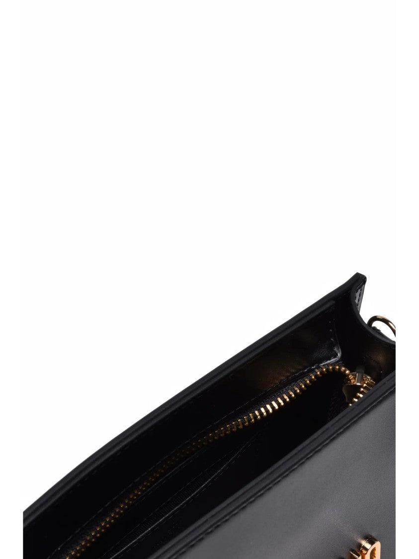 Love Moschino Trapezoidal Small Crossbody Bag With Gold-Tone Hardware