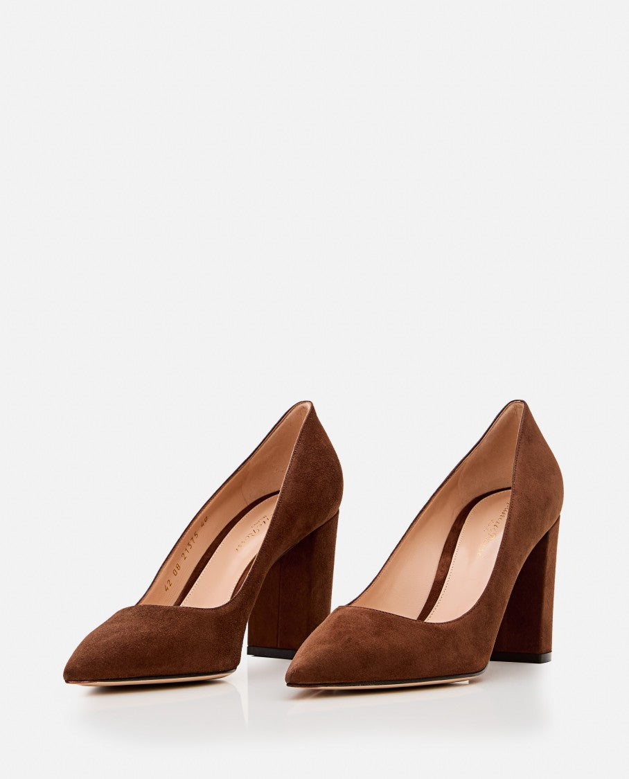 Gianvito Rossi Piper Pump 85 Suede