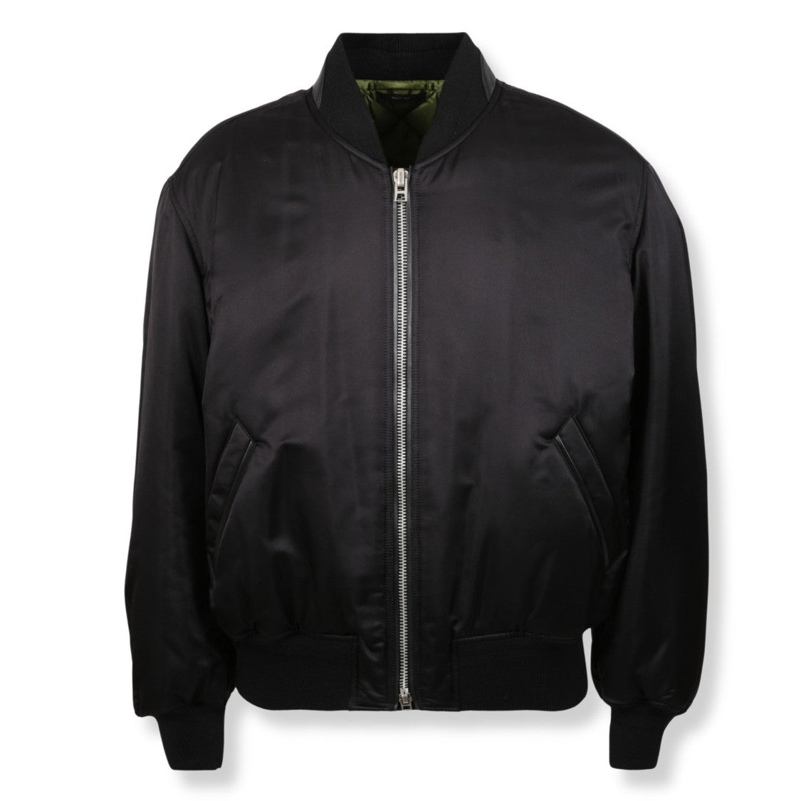 Tom Ford Bomber Jacket With Ribbed Cuffs