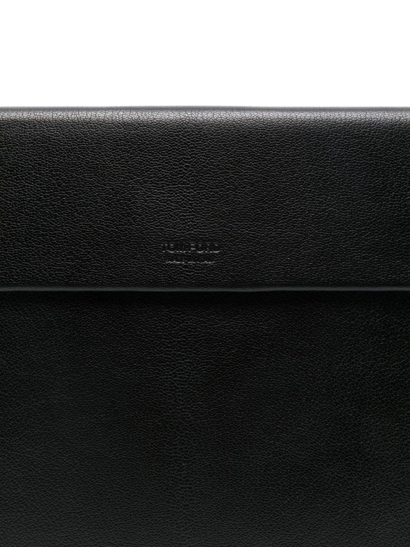 Tom Ford Black Wallet With Compact Design