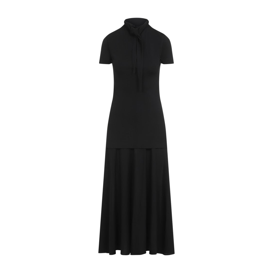 Jil Sander Black Knot Detail Dress