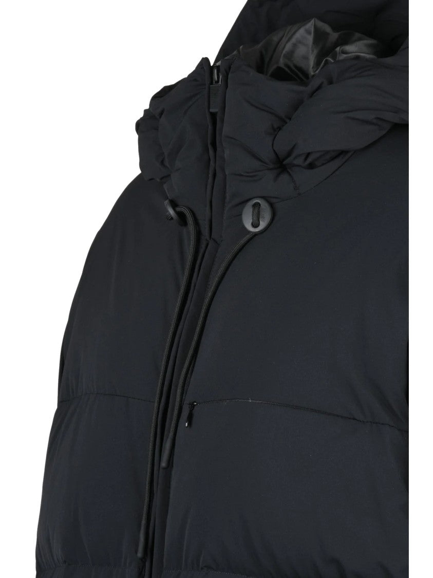 Aspesi Black Stretch Polyamide Kei Down Jacket