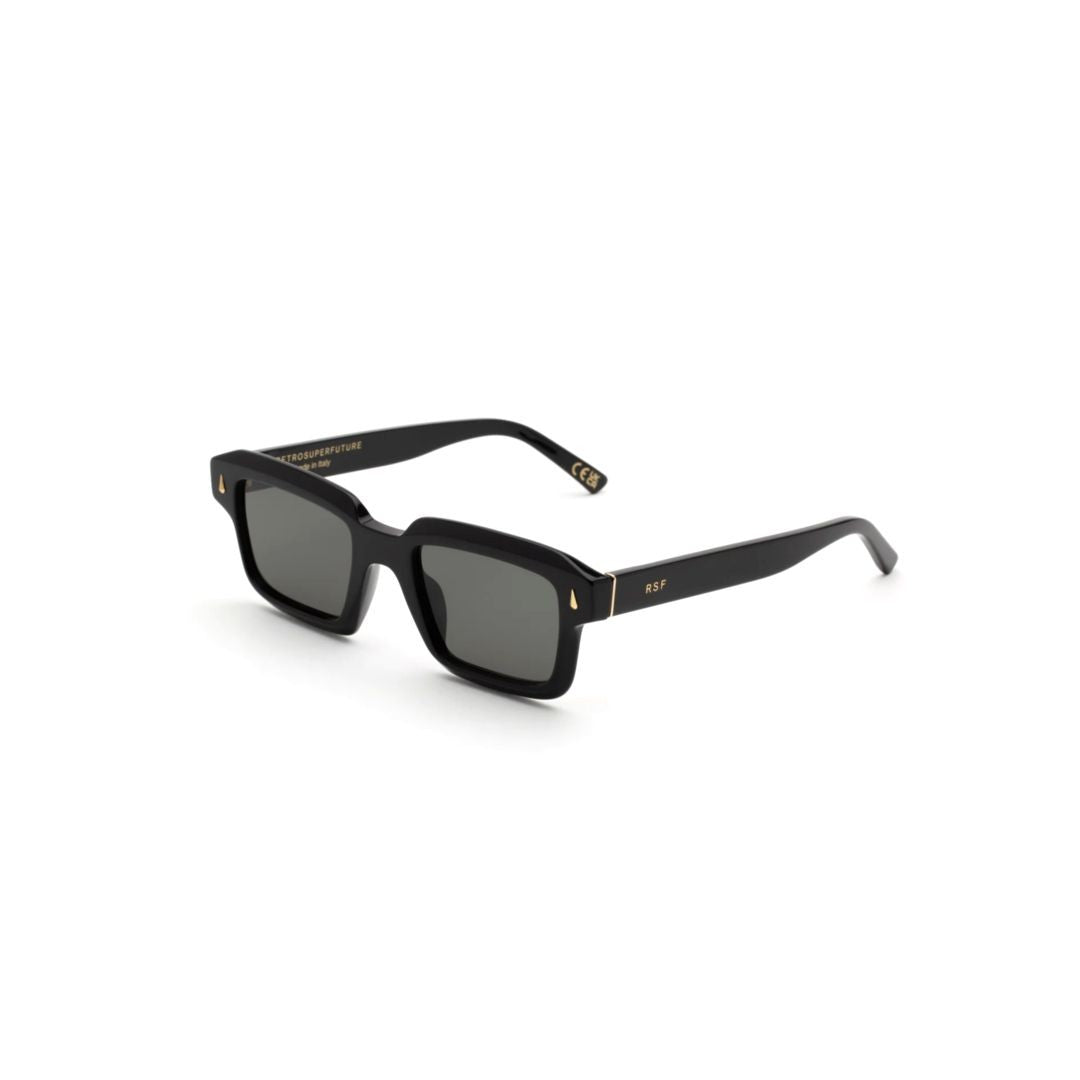 Retrosuperfuture Giardino Black Rectangular Frame Sunglasses