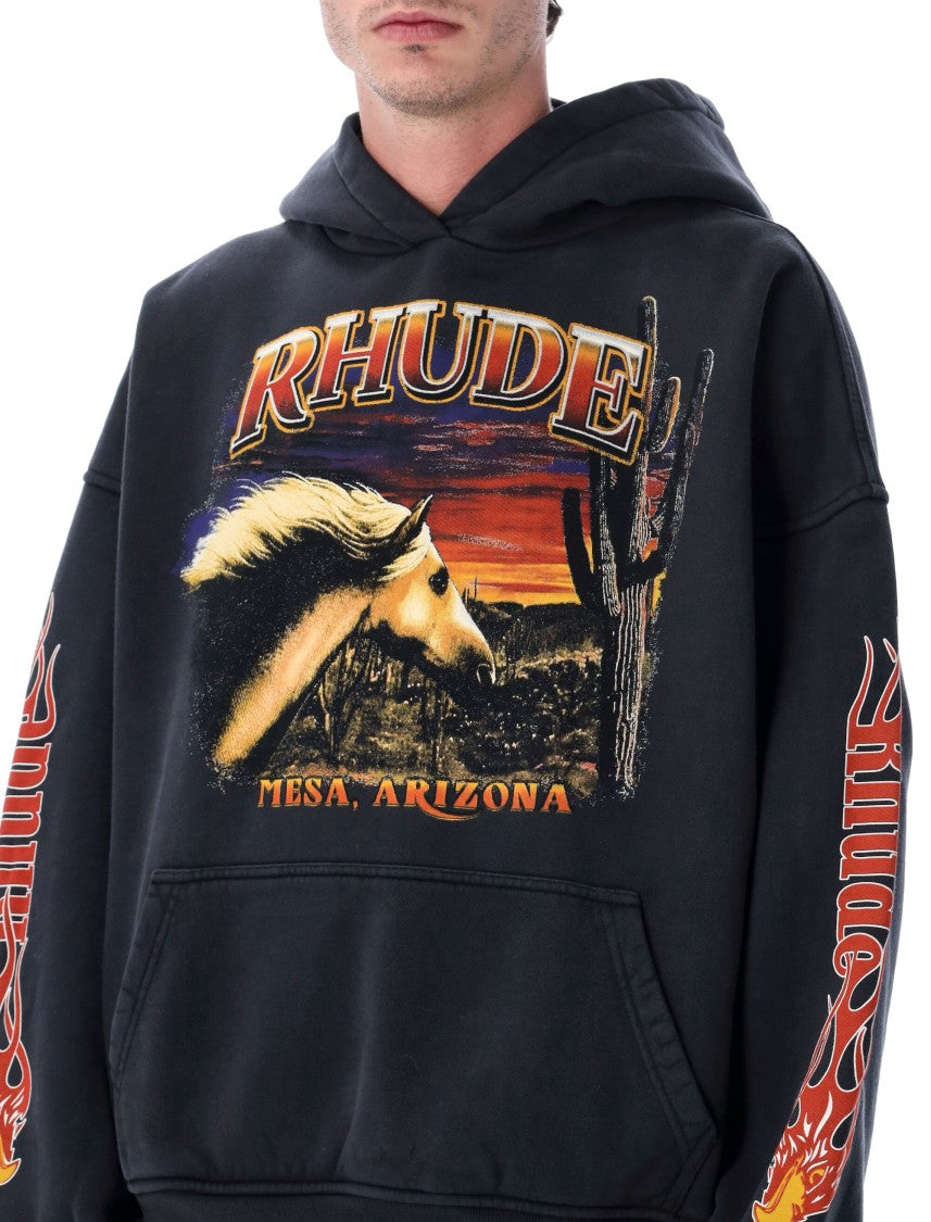 Rhude Mesa Stallion Graphic Hoodie