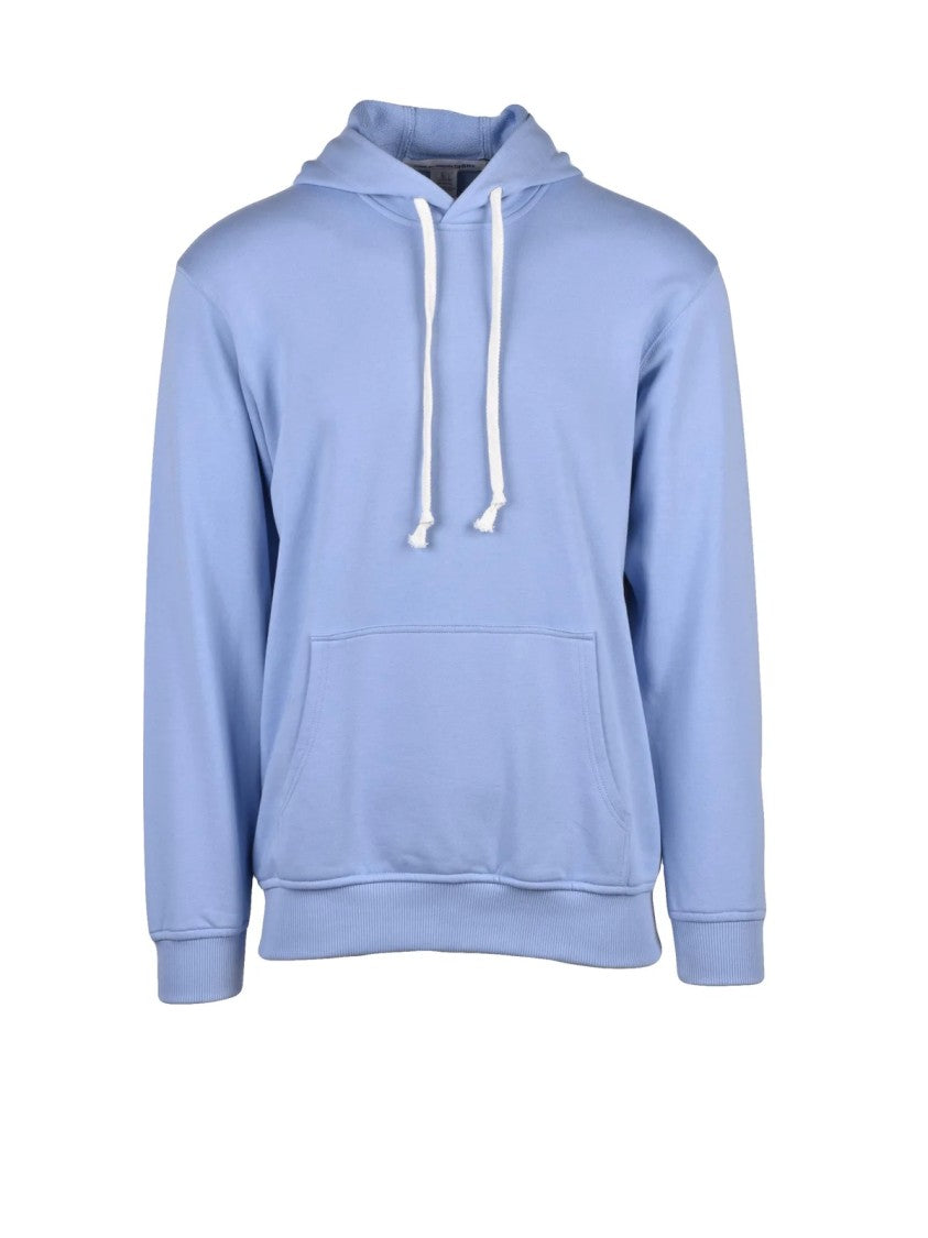 Comme Des Garçons Hooded Sweatshirt - Light Blue