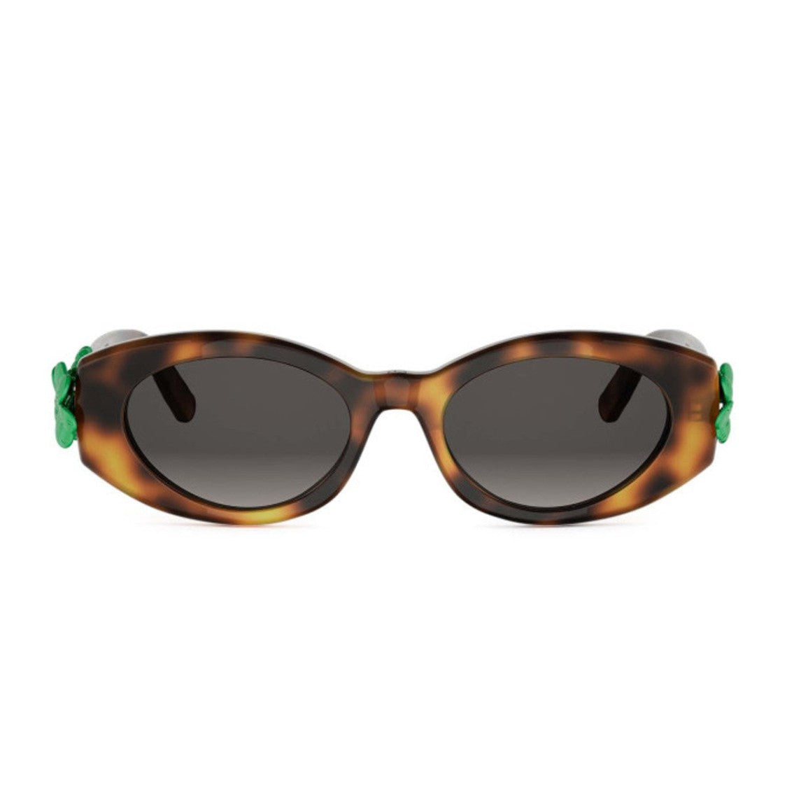Dior Havana Diorclover Acetate Oval Sunglasses