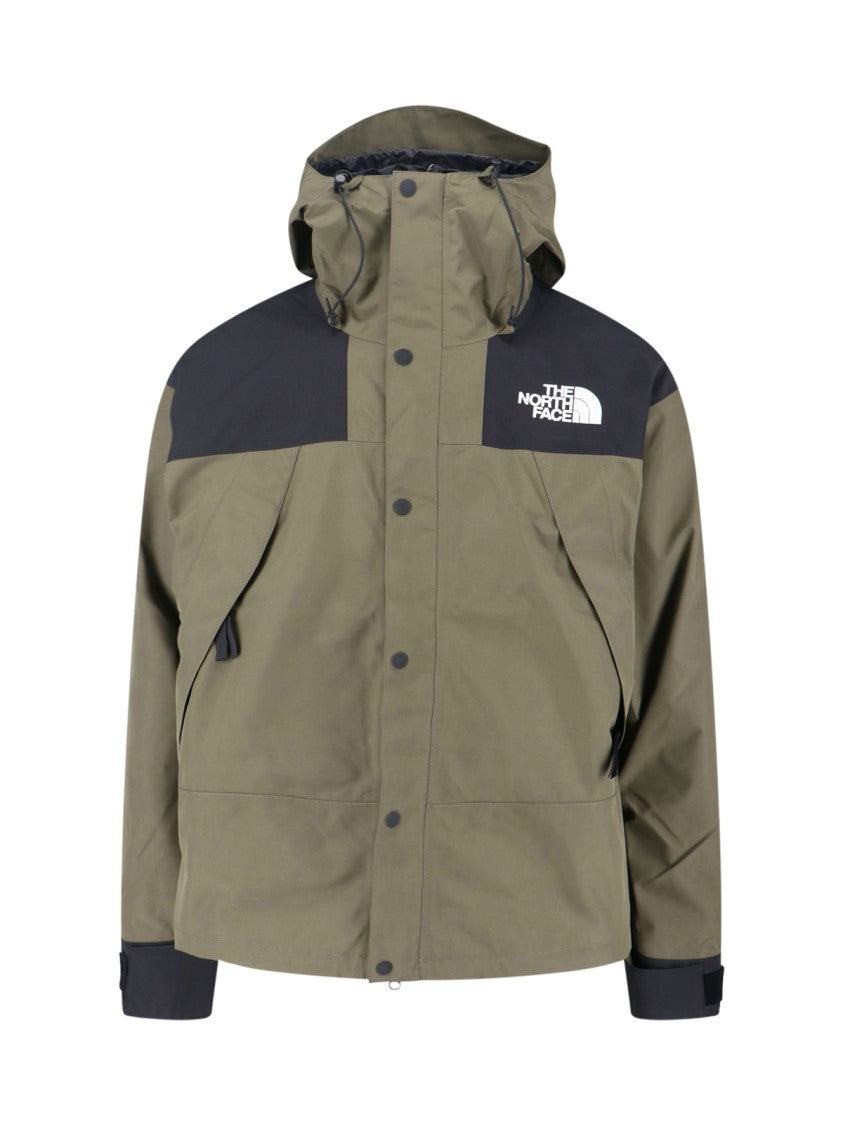 The North Face Gore-Tex® Mountain Jacket With Adjustable Hood And Contrast Embroidery