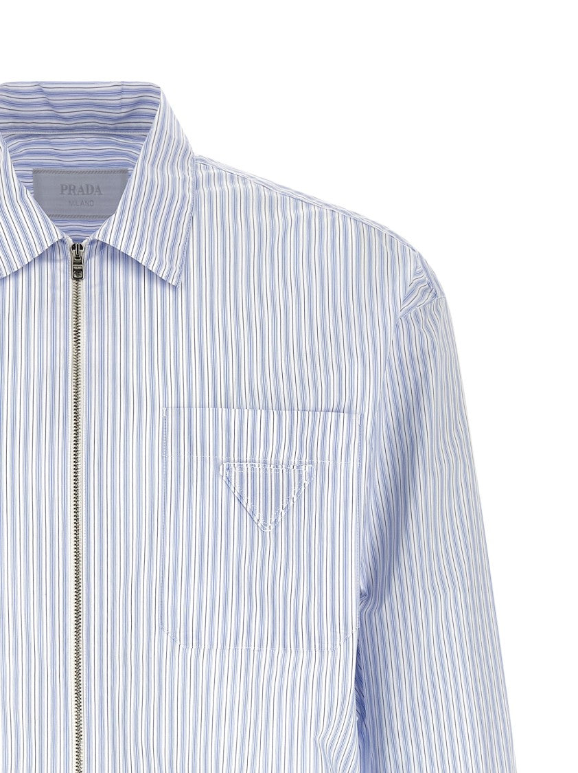 Prada Stripe Tec Shirt