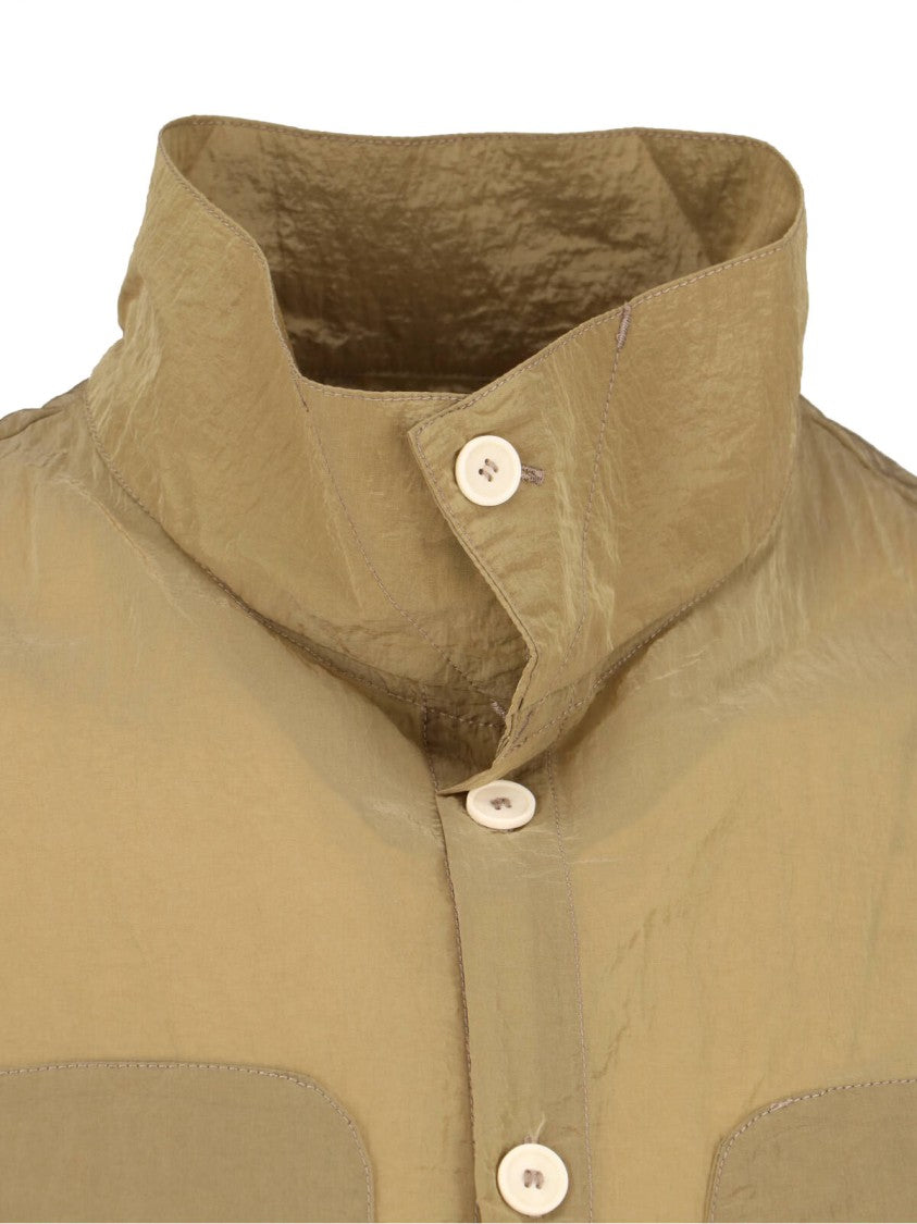 Ranra Beige Epitome Classic Collar Jacket