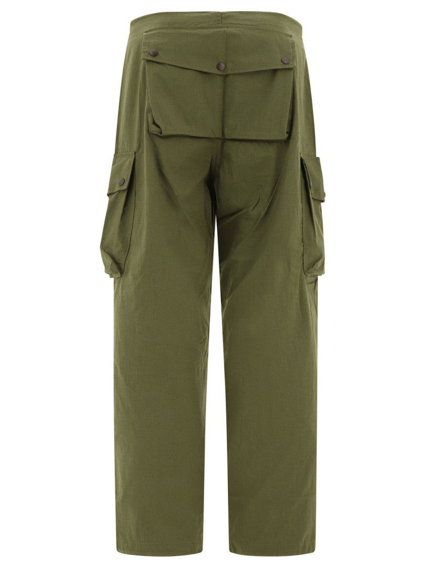 Needles Utility Cargo Pants With Adjustable Drawstring And Flap Pockets