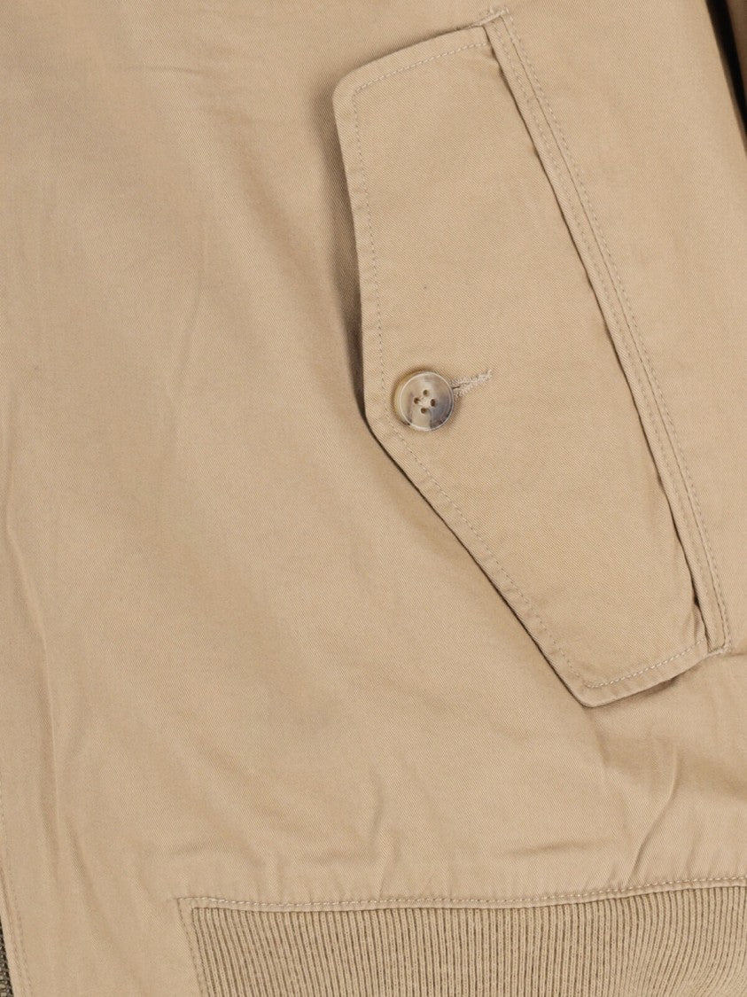 Polo Ralph Lauren Twill High Collar Embroidered Jacket