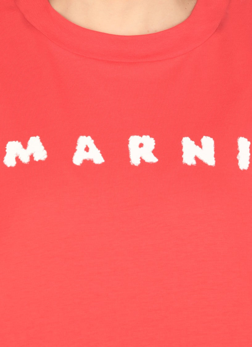 Marni Scribbled Logo T-Shirt