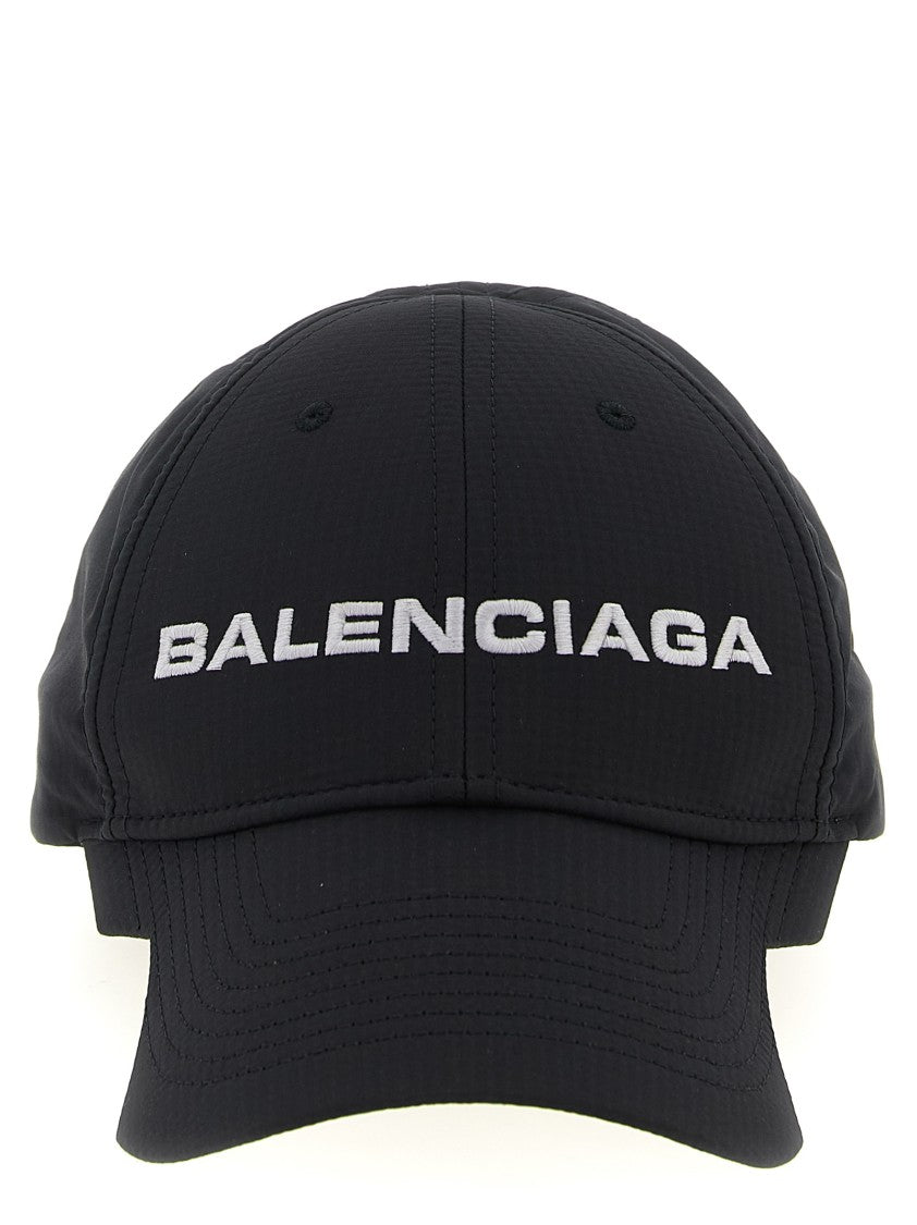 Balenciaga Technical Fabric Cap With Embroidered Logo