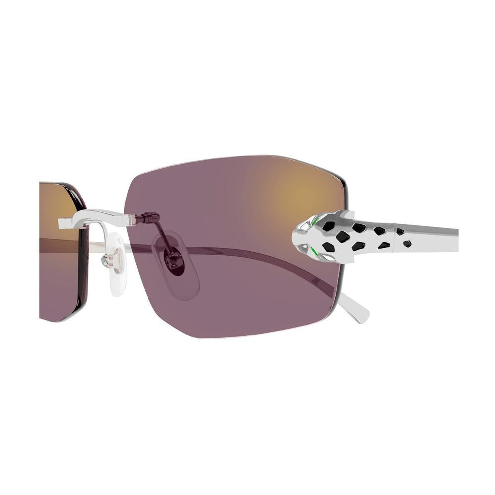 Cartier Ct0474s Panthère De Rimless Gold-Finished Sunglasses