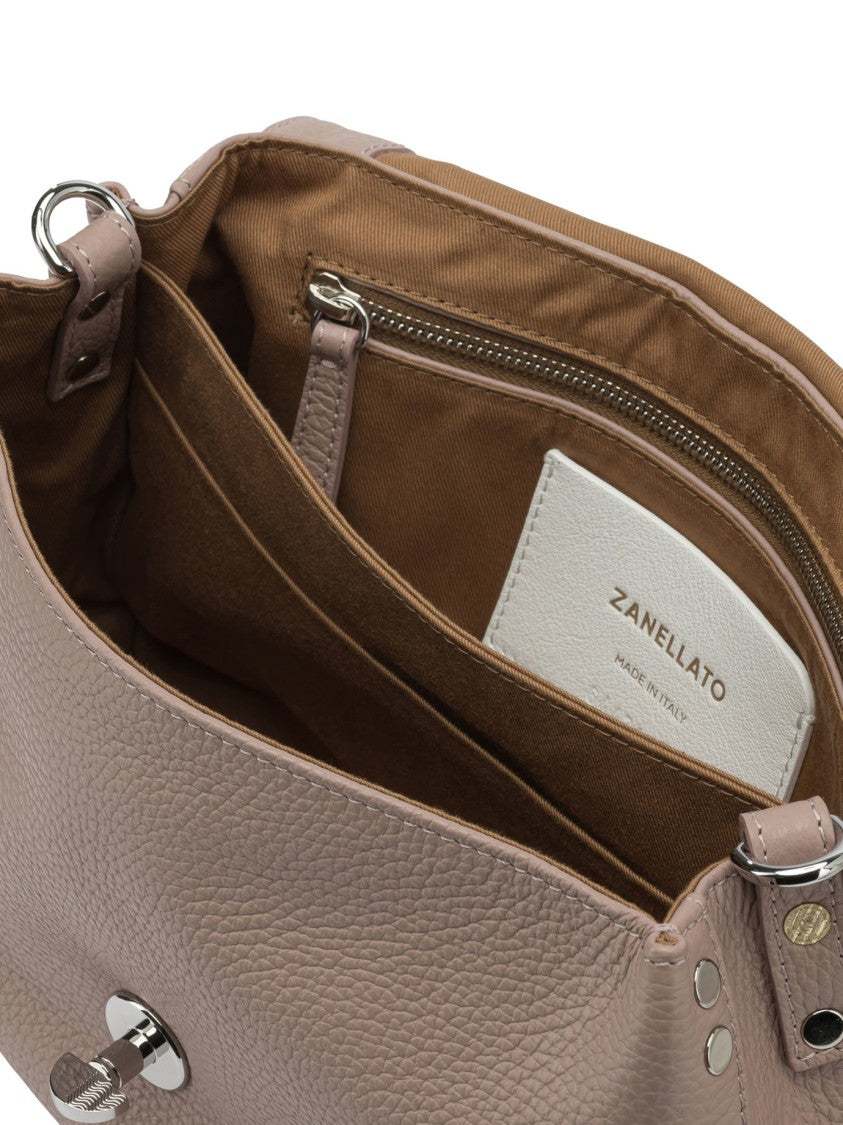 Zanellato Textured Calf Leather Handbag