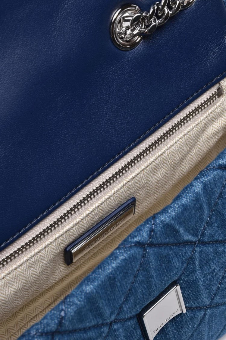 Tory Burch Willa Denim Shoulder Bag - Denim