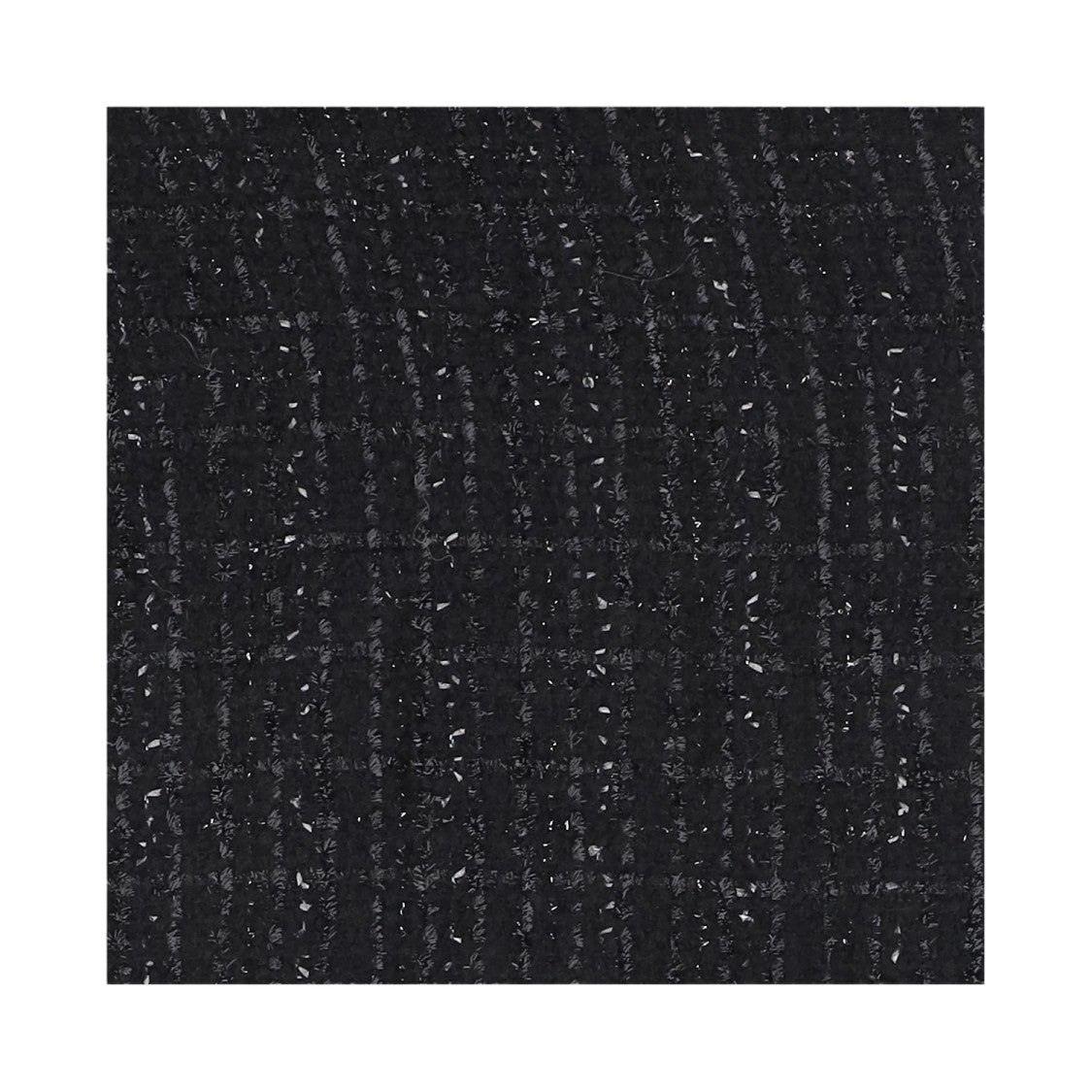 Faliero Sarti Fringed Rectangular Scarf With Metallic Thread Accents