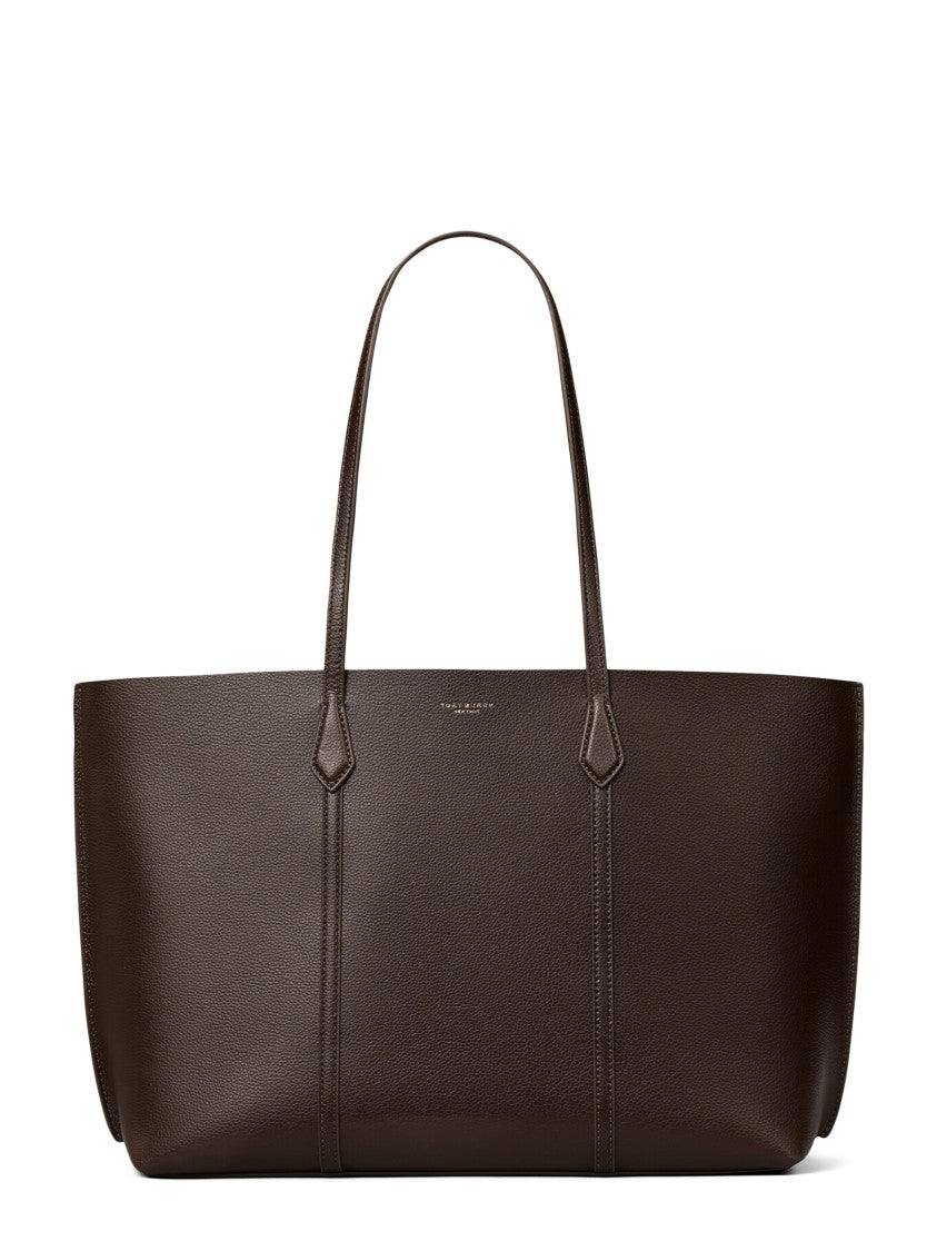 Tory Burch Perry Structured Leather Tote Bag