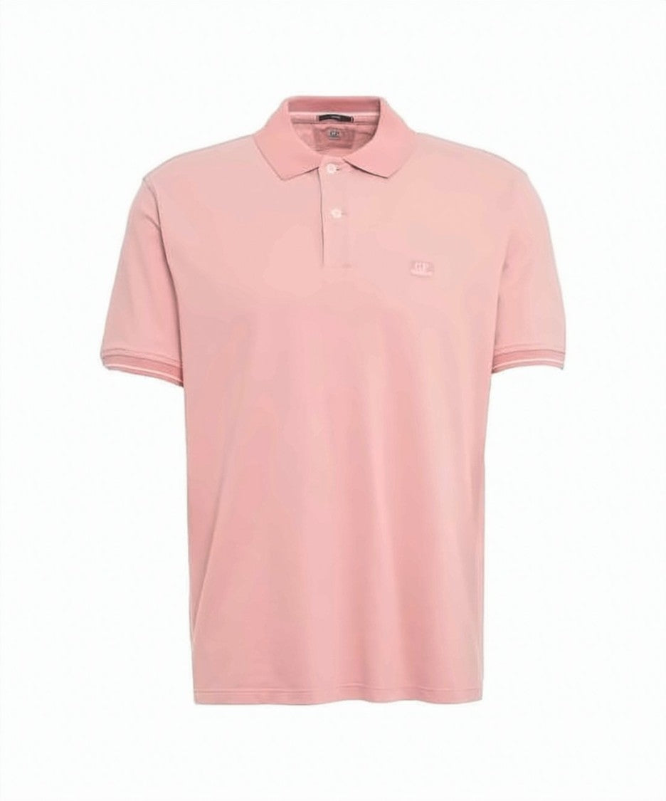C.P. Company Soft Pink Polo Shirt