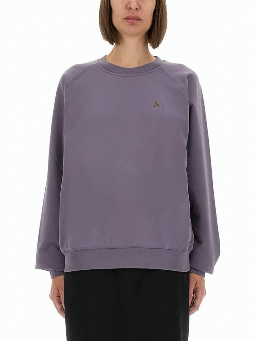 Vivienne Westwood Relaxed Fit Long-Sleeve T-Shirt With Embroidered Logo