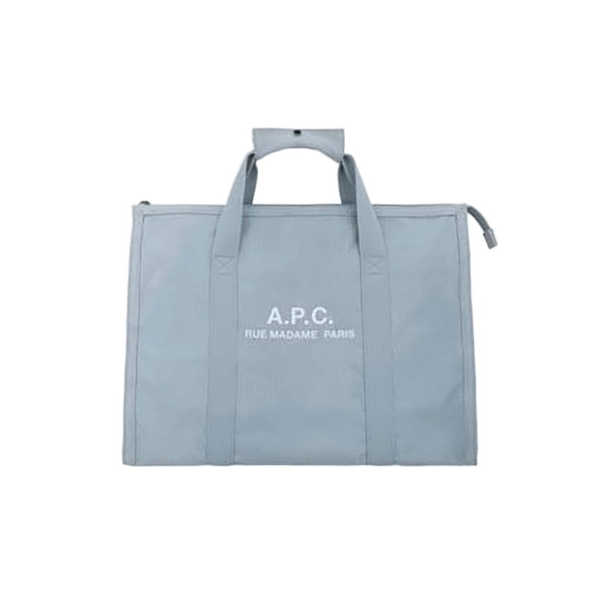 A.P.C. Structured Blue Tote Bag