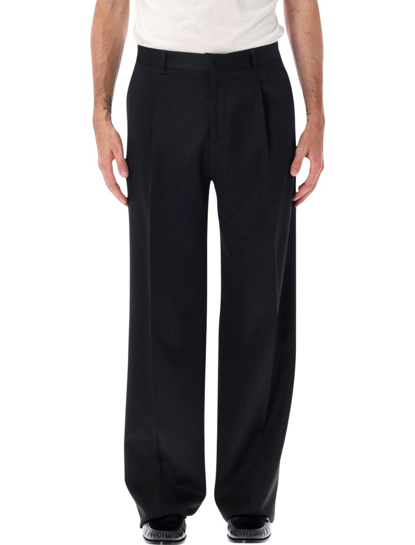 Lardini Migio Pleated Wide-Leg Trousers