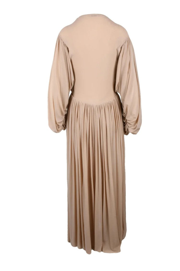 Philosophy Di Lorenzo Serafini Stretch Tulle Dress - Beige