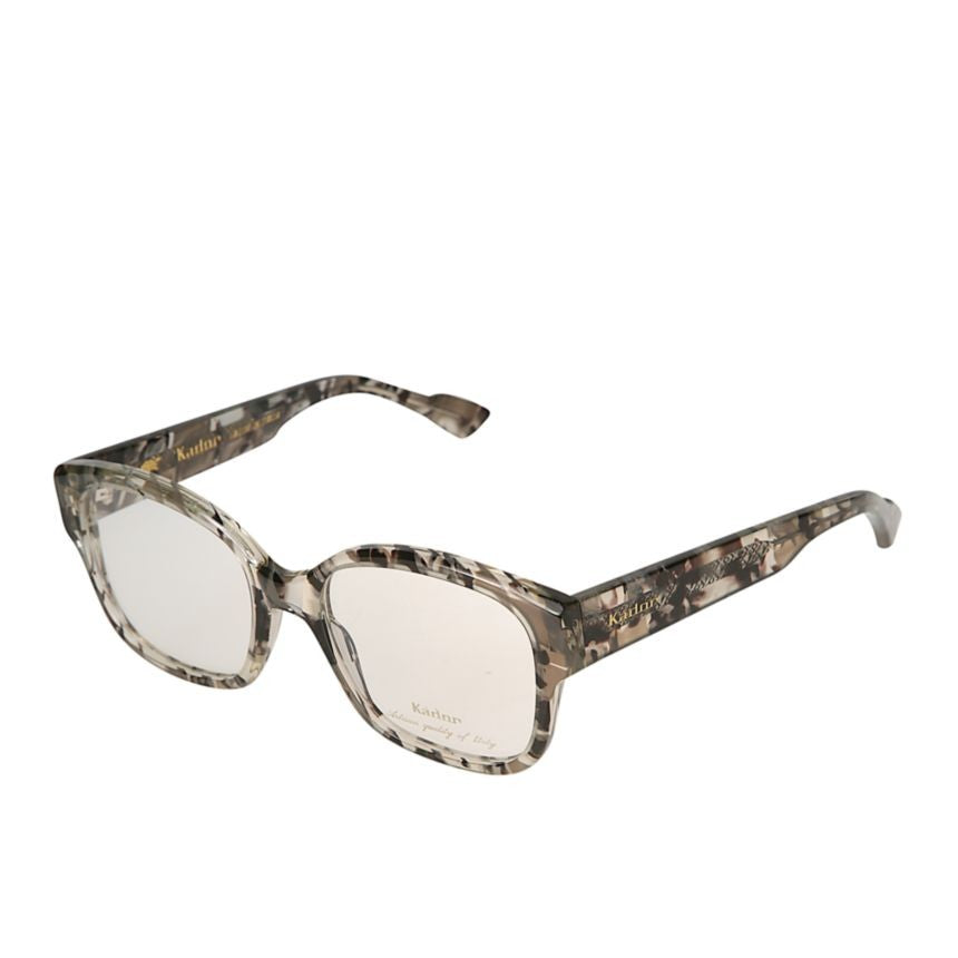 Kador Toska Rectangular Tortoiseshell Sunglasses With Gold-Tone Details