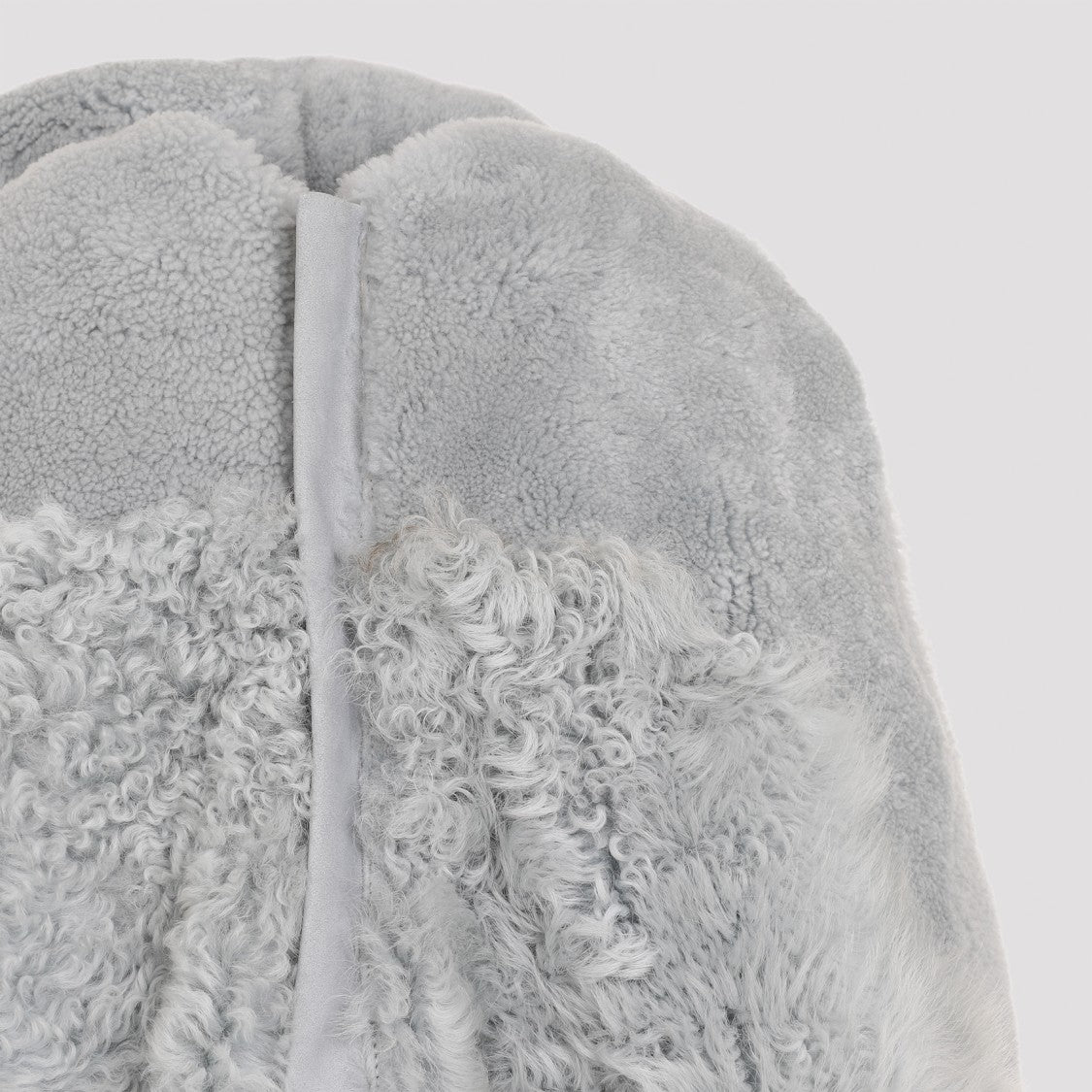 Rick Owens Short Masto Shearling Cape