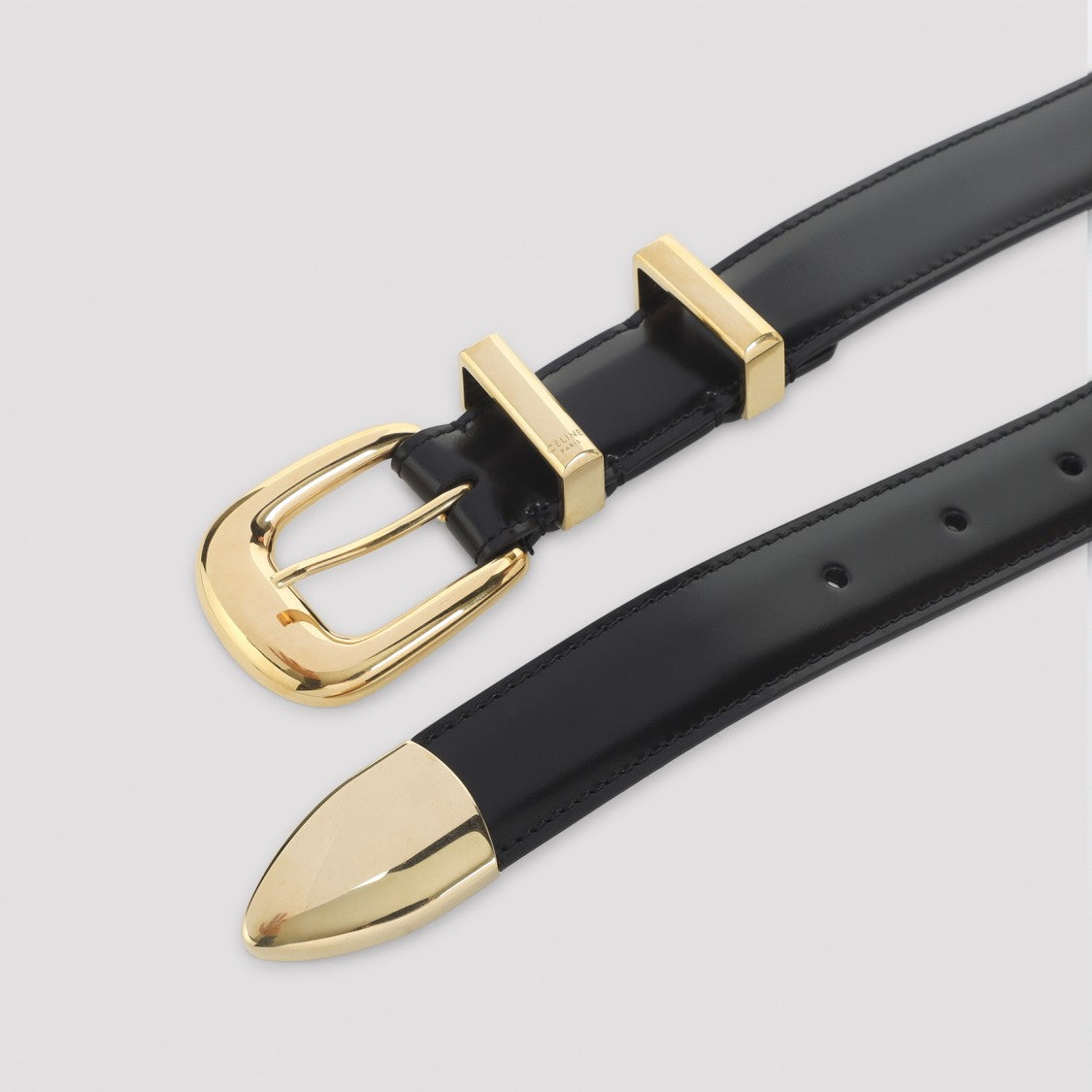 Celine Medium 25Mm Calf Leather Belt