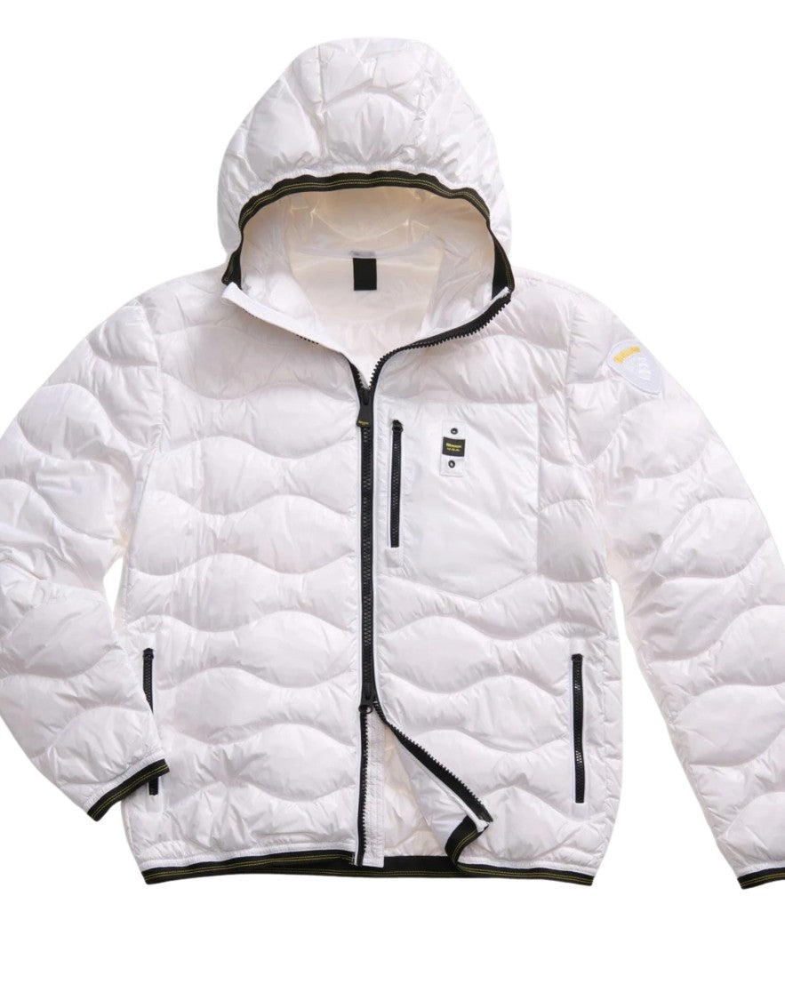 Blauer Wave — Hooded Down Jacket