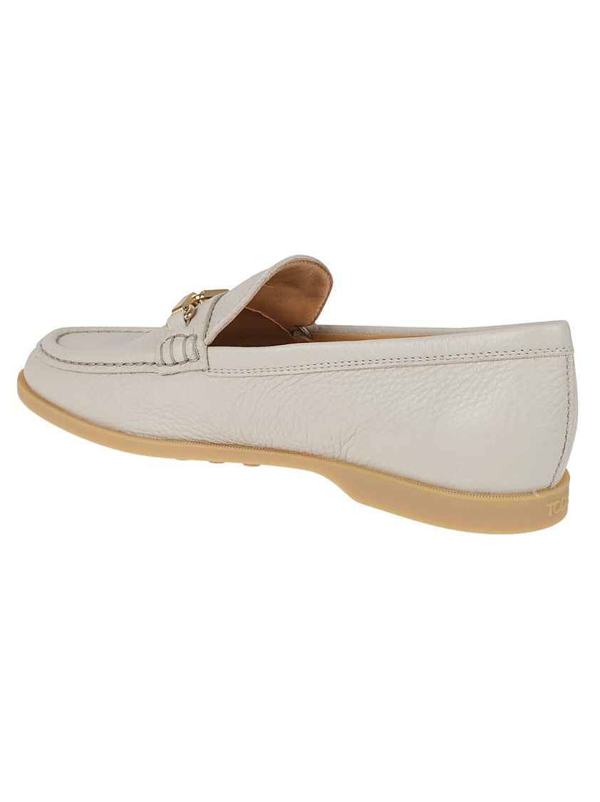 Tod's Hand-Stitched Calfskin Moccasins