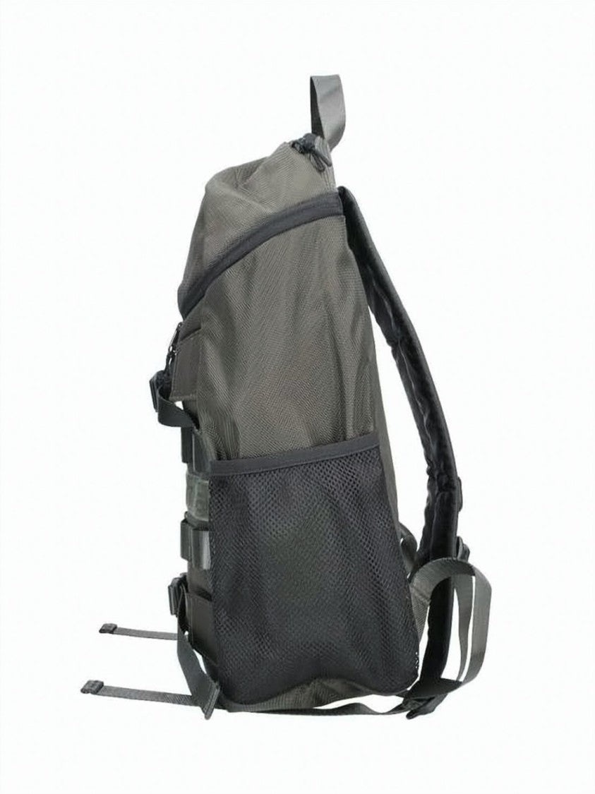 Carhartt Wip Structured Green Nylon Backpack With Padded Straps