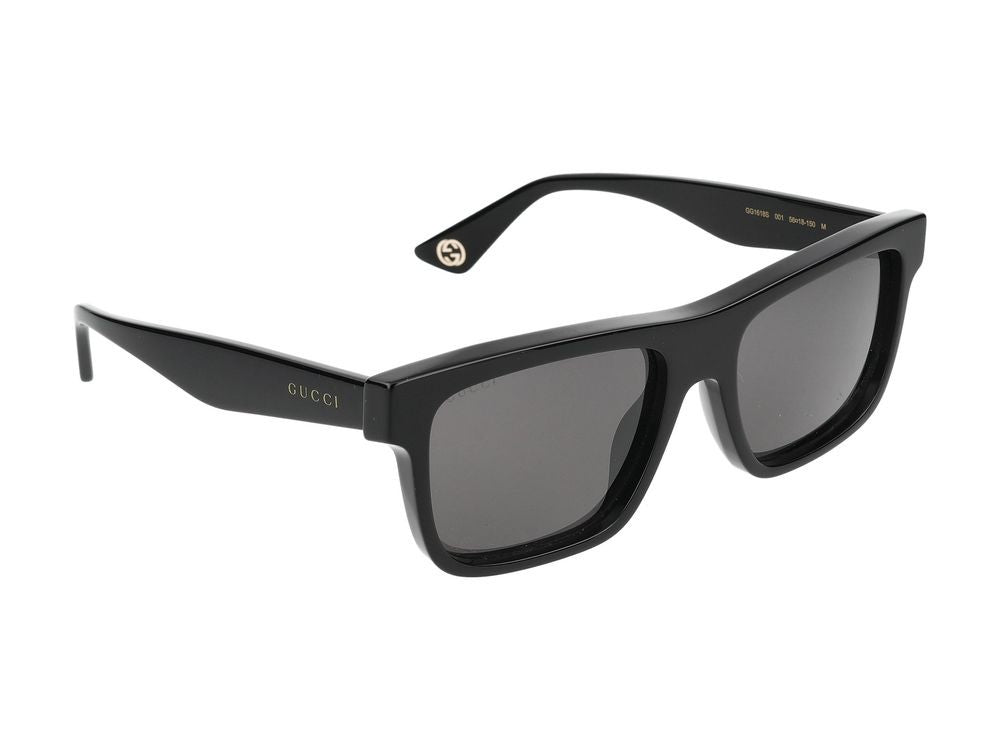 Gucci Sunglasses Gg1618s 001 Black Black Grey 56/18/150