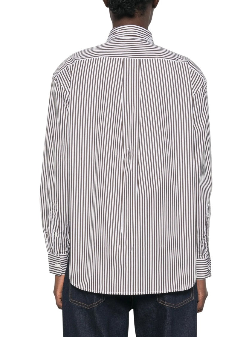 Polo Ralph Lauren Striped Embroidered-Logo Shirt